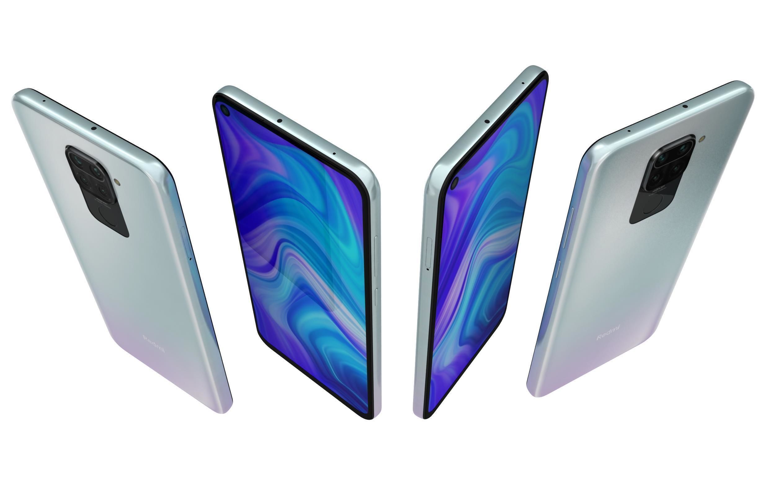 Xiaomi Redmi Note 9 And Pro 3D model_10