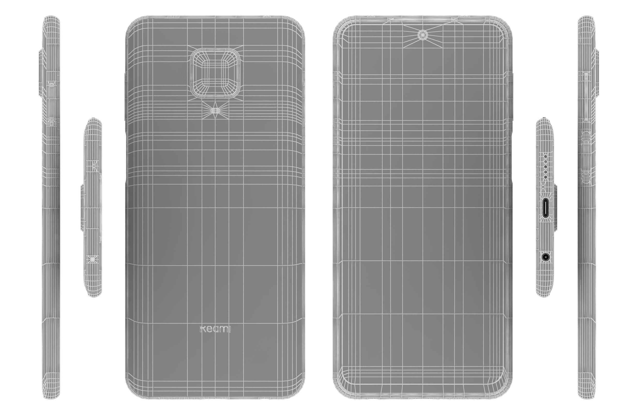 Xiaomi Redmi Note 9 And Pro 3D model_69