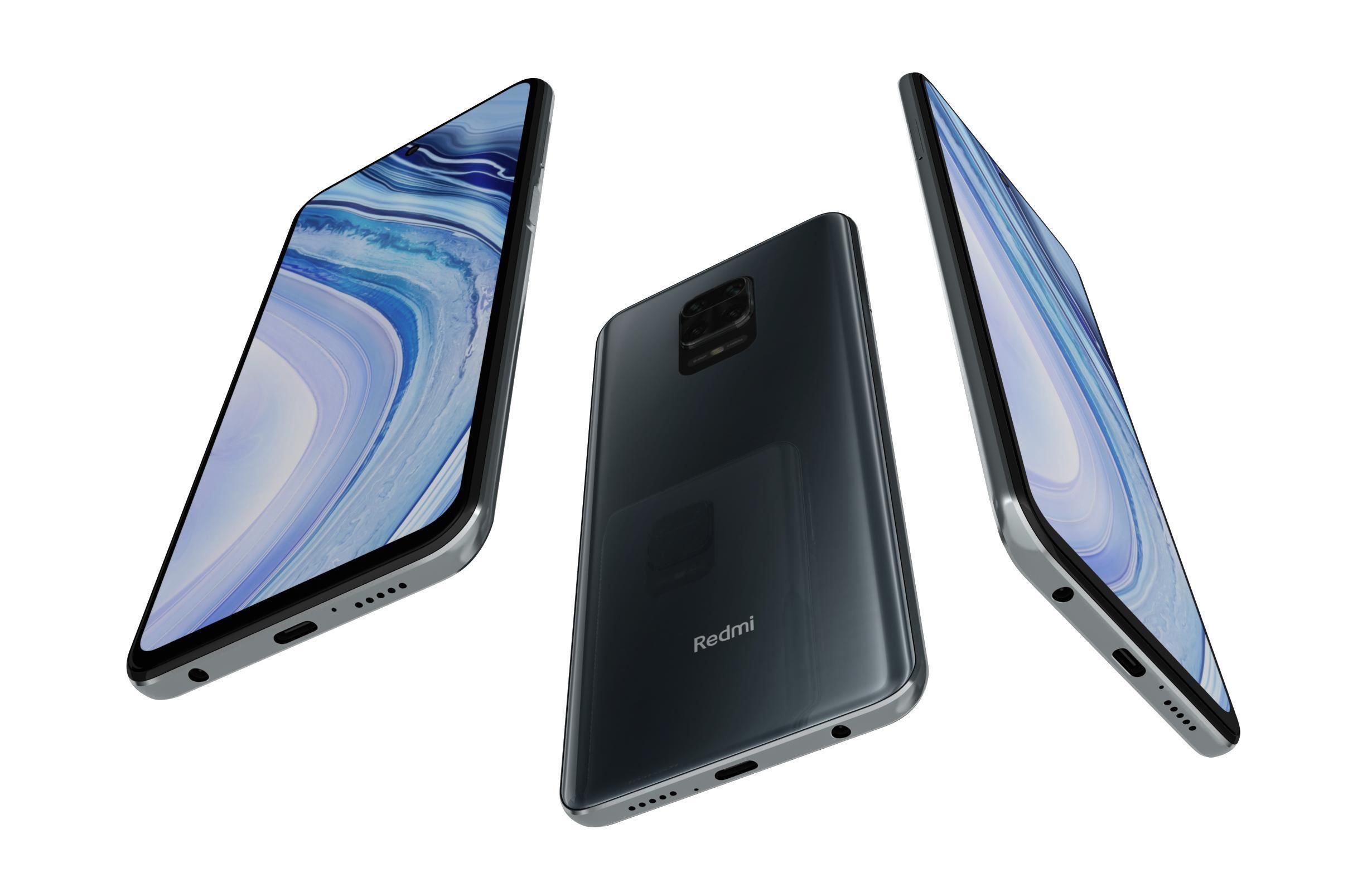 Xiaomi Redmi Note 9 And Pro 3D model_45