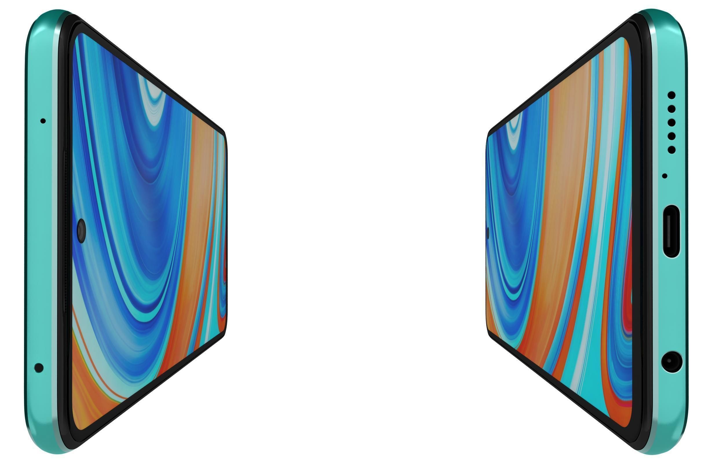 Xiaomi Redmi Note 9 And Pro 3D model_61