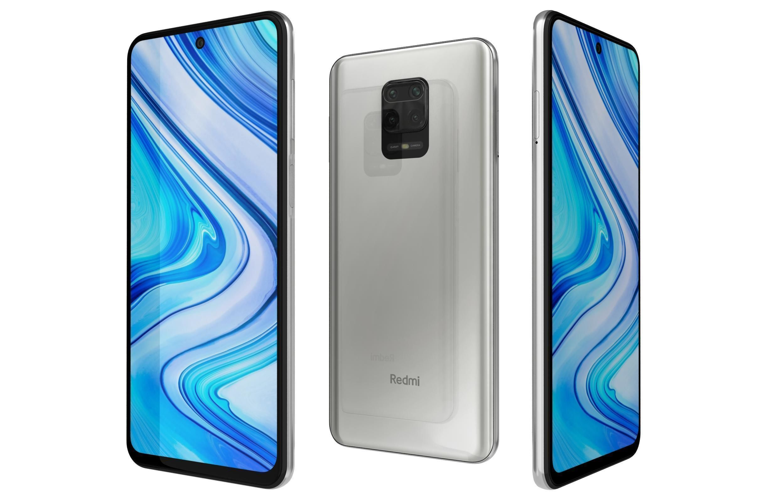 Xiaomi Redmi Note 9 And Pro 3D model_42