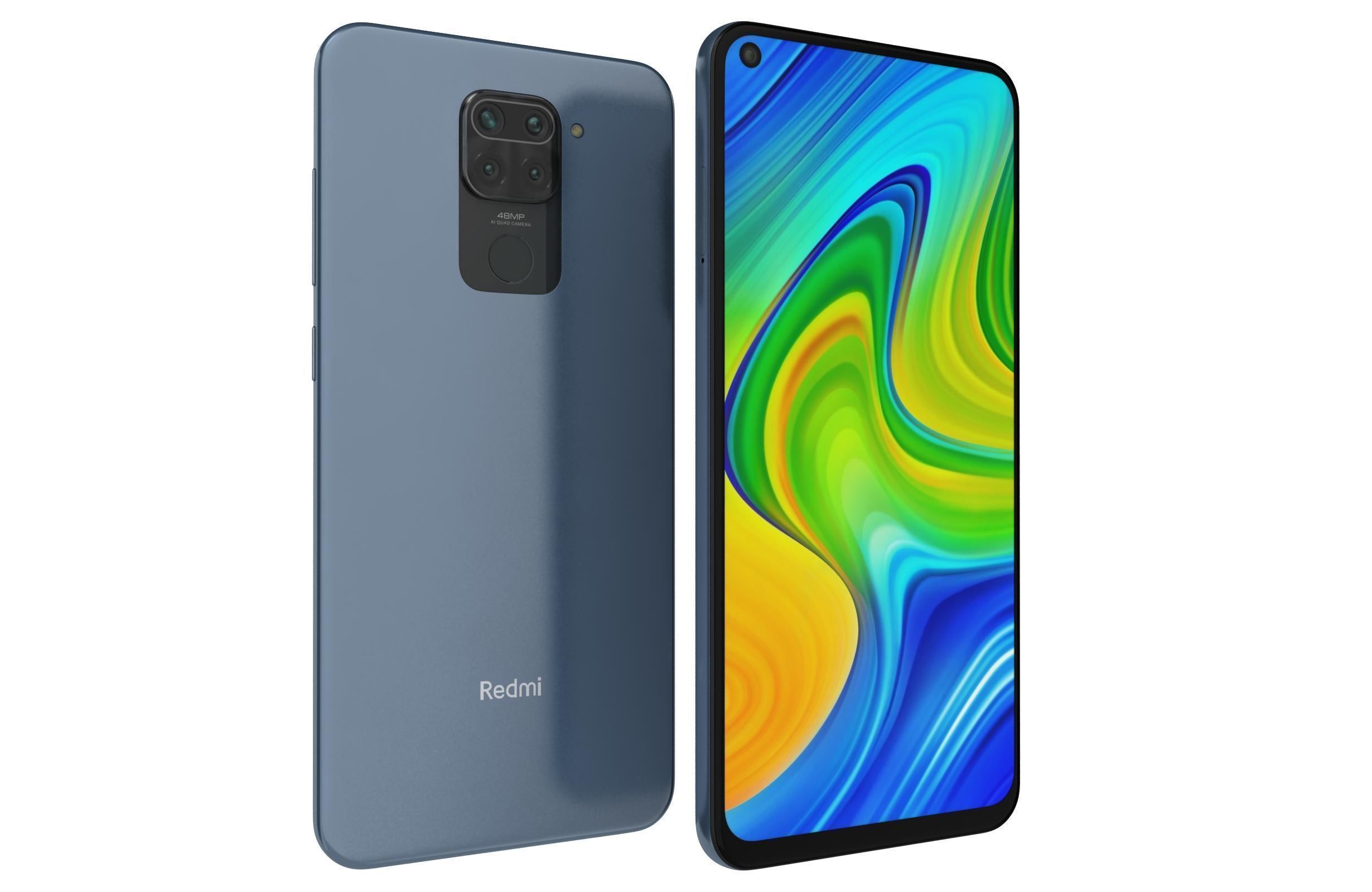 Xiaomi Redmi Note 9 And Pro 3D model_26