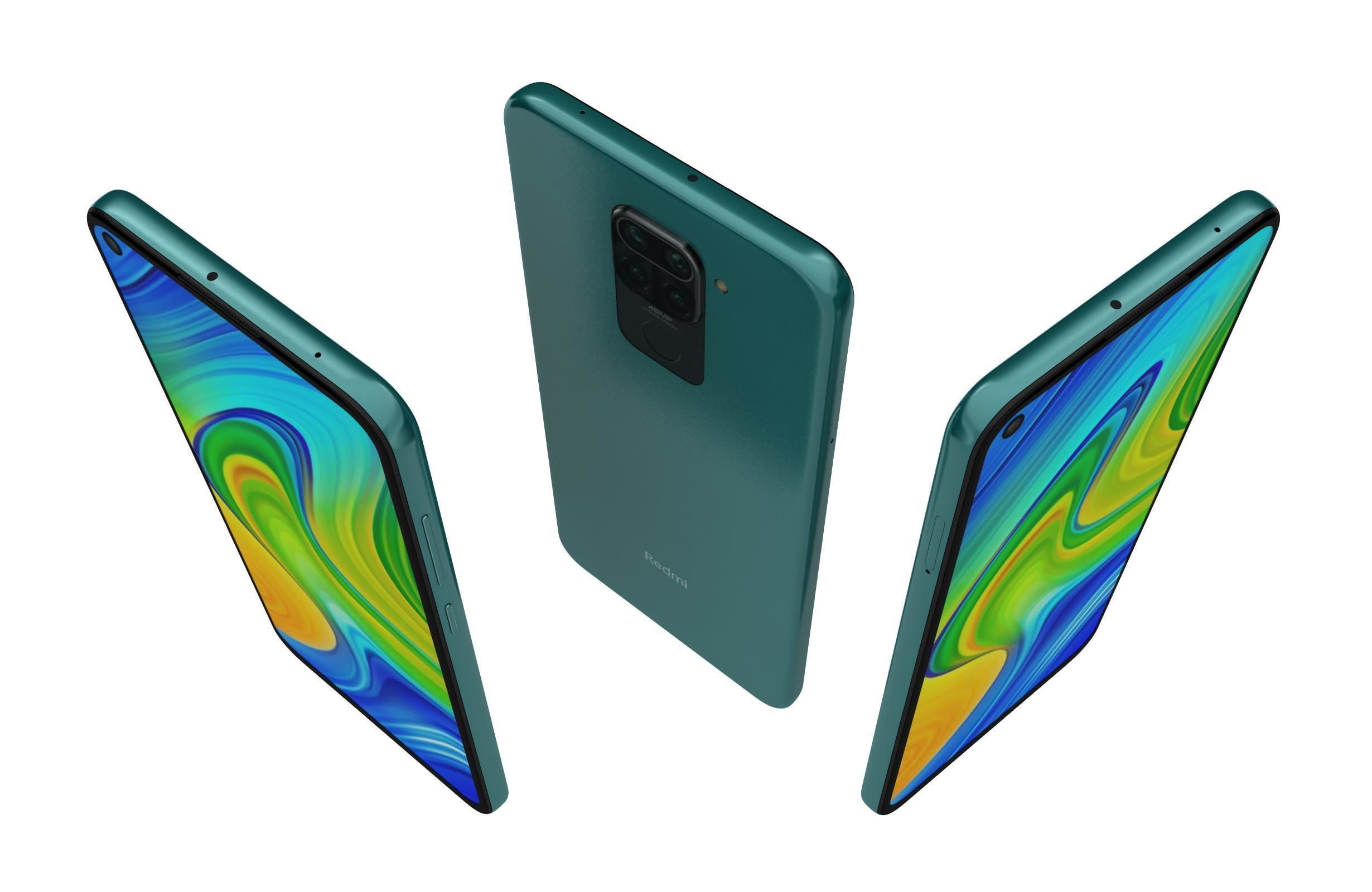 Xiaomi Redmi Note 9 And Pro 3D model_15