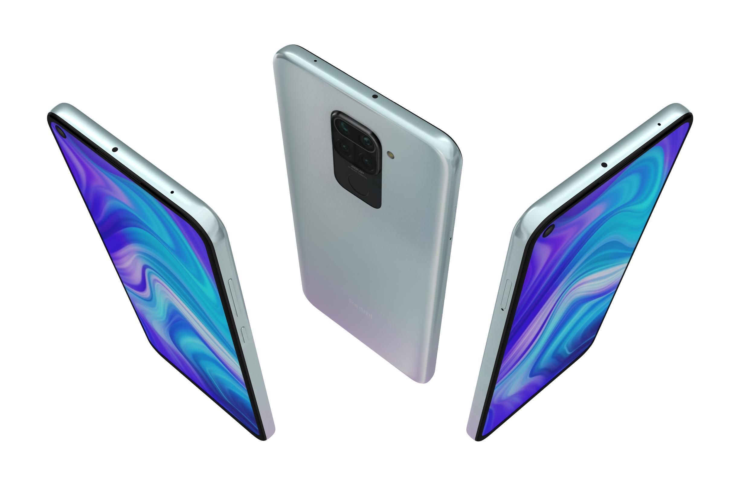 Xiaomi Redmi Note 9 And Pro 3D model_3