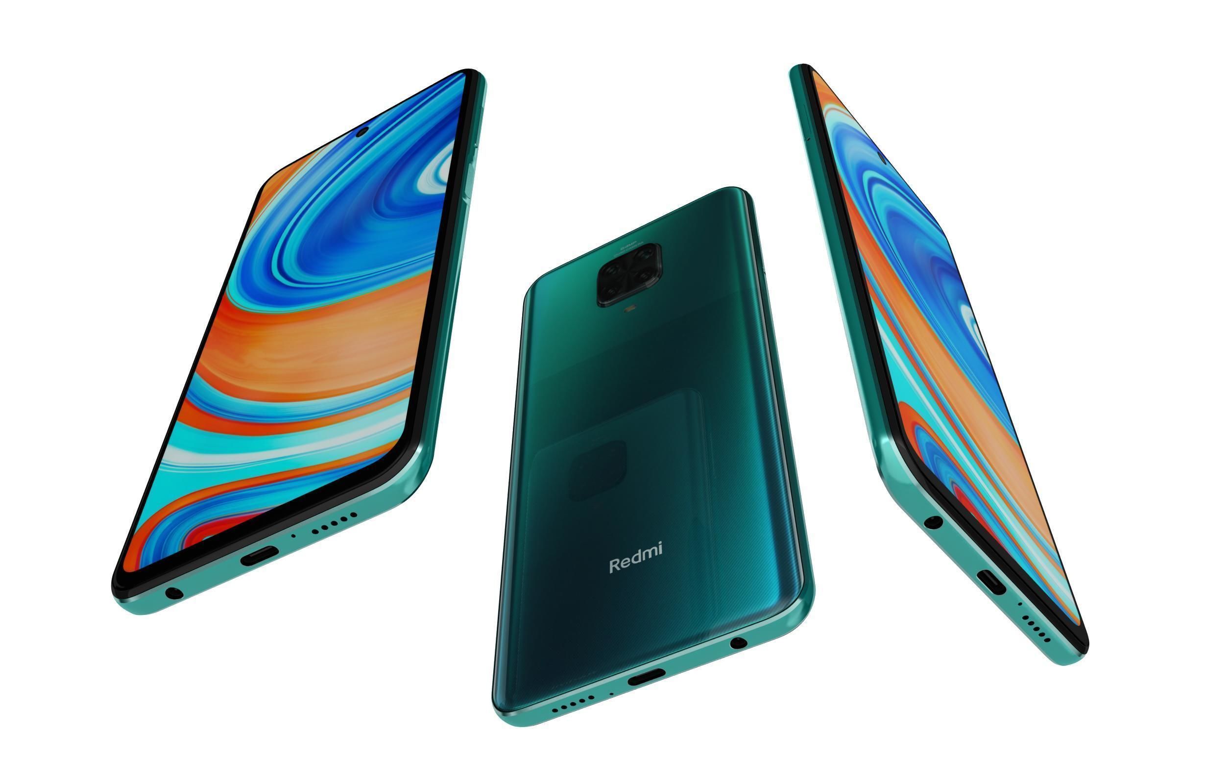 Xiaomi Redmi Note 9 And Pro 3D model_58