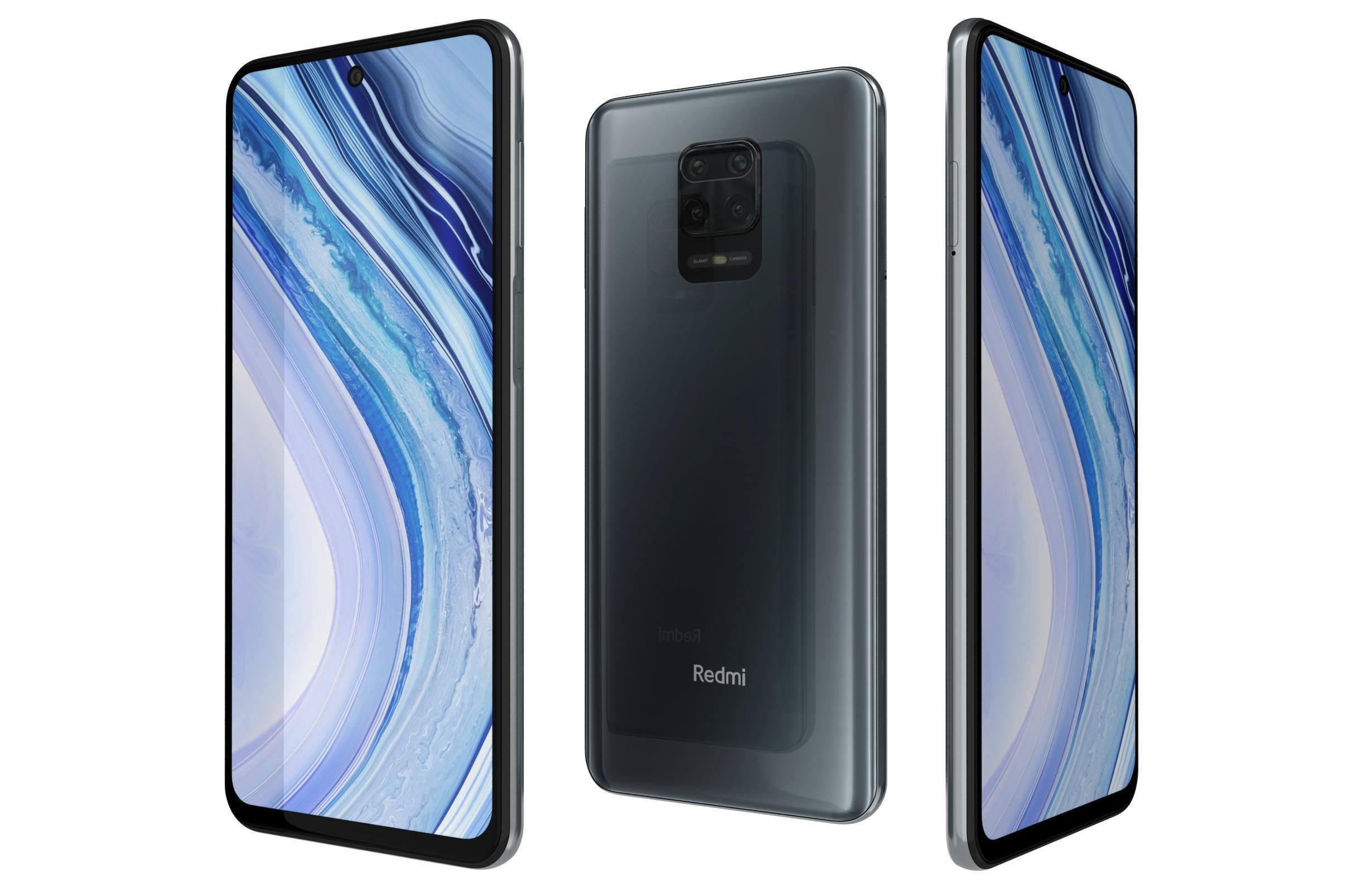 Xiaomi Redmi Note 9 And Pro 3D model_54