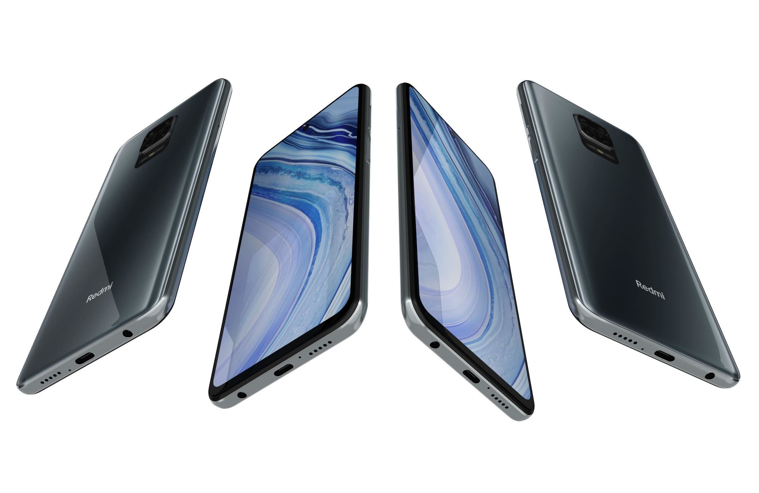 Xiaomi Redmi Note 9 And Pro 3D model_46