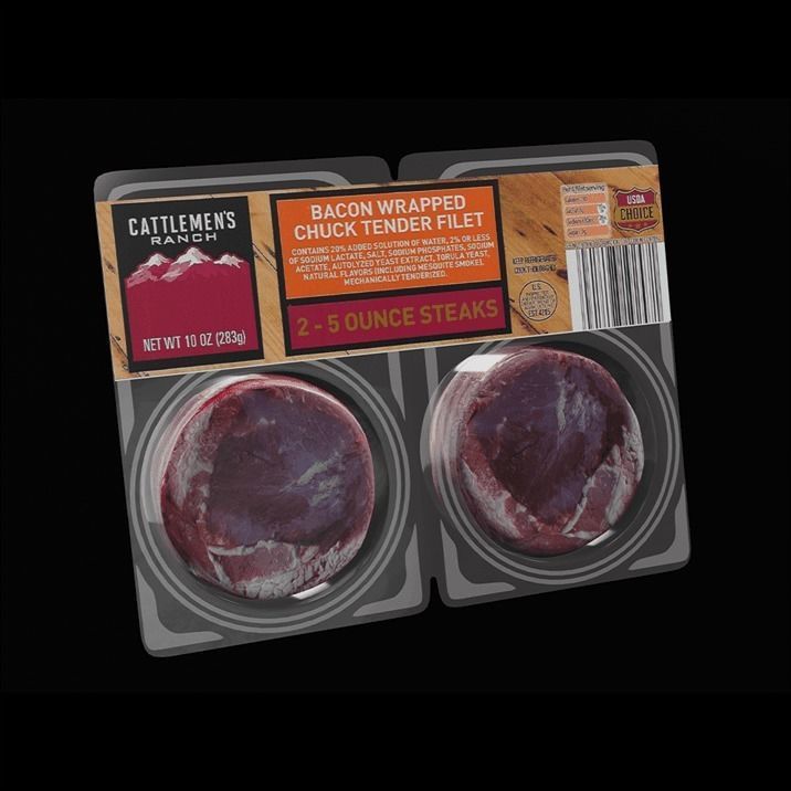 Package Of Meat 2 3D model_2