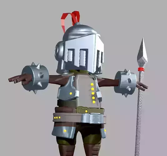 Clain Soldier Game Ready