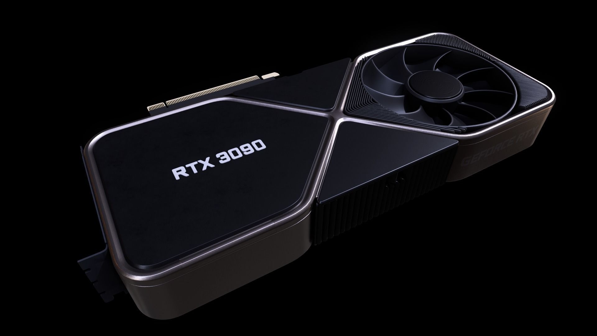 Pbr Textured Rtx 3090 3D model_5