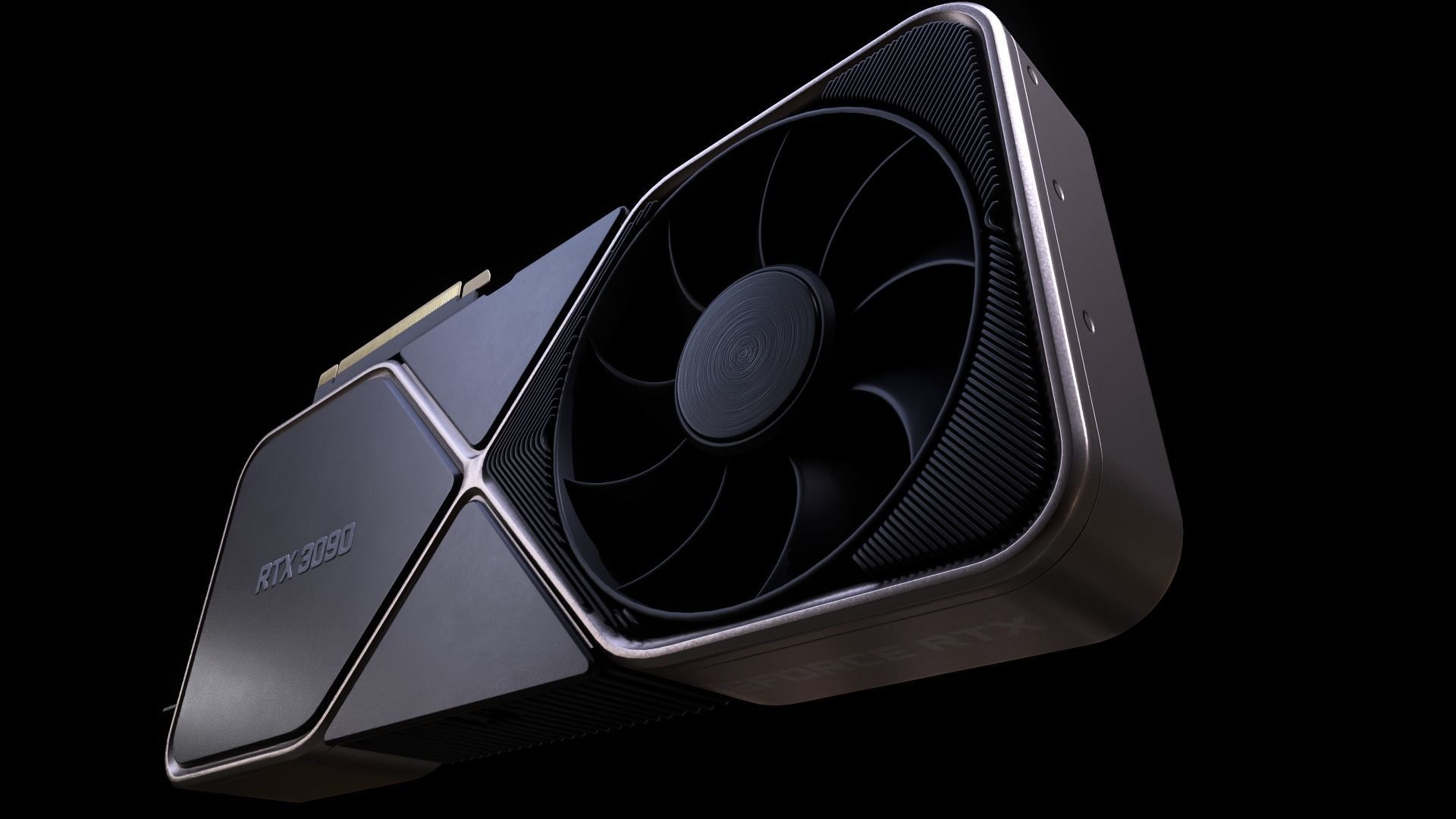 Pbr Textured Rtx 3090 3D model_4