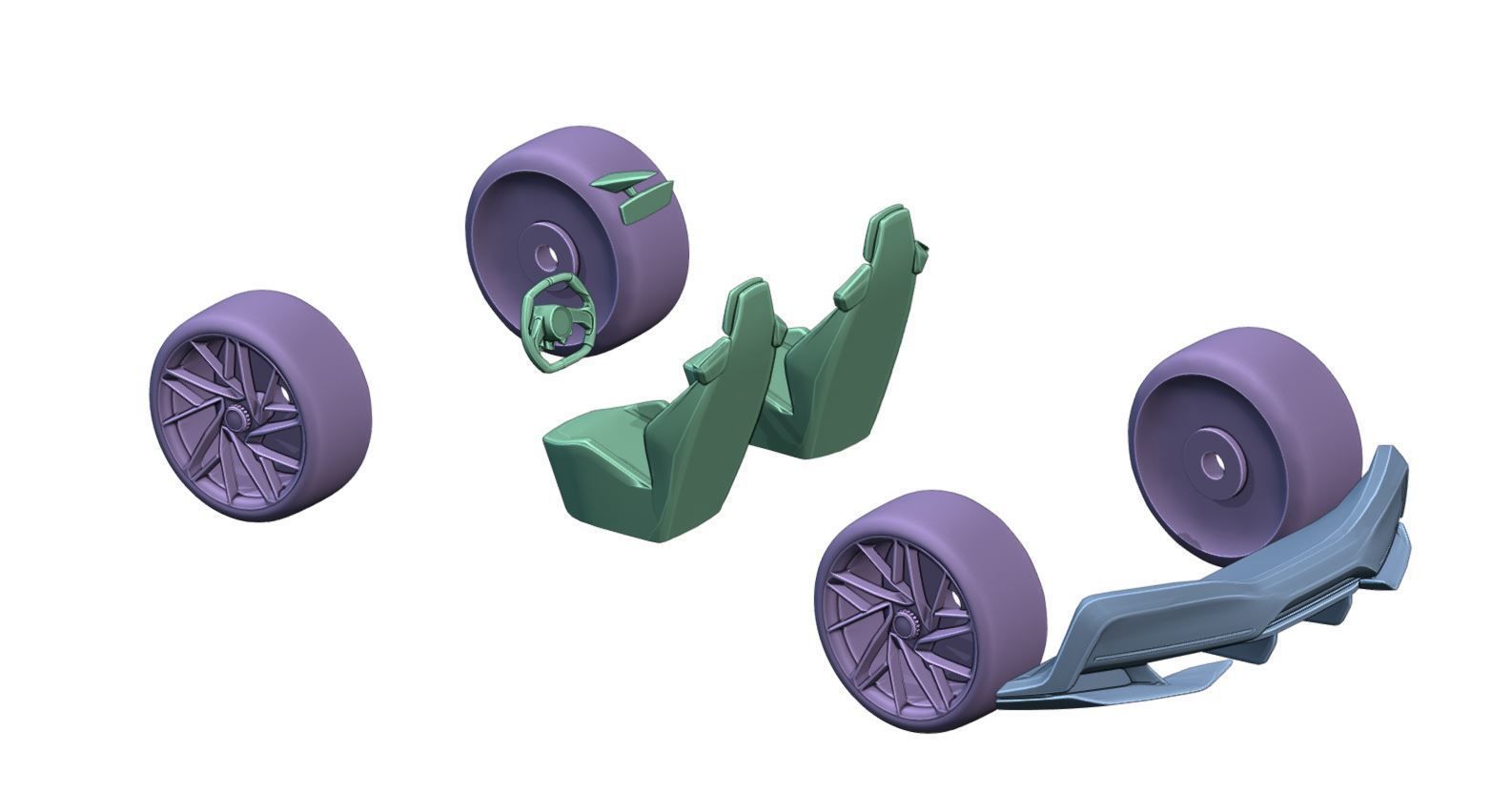 Pininfarina Battista 3d print 3D print model_3