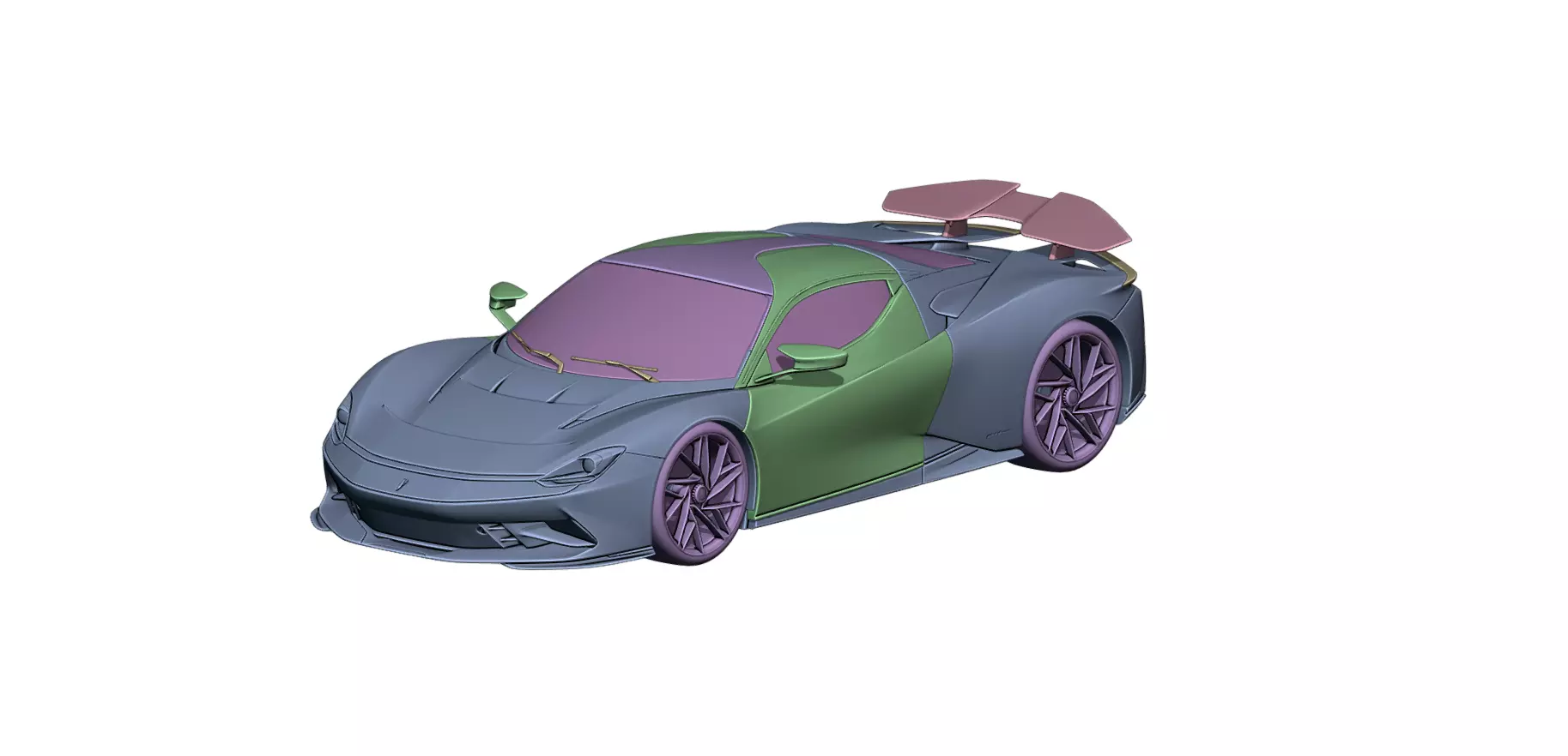 Pininfarina Battista 3d print 3D print model_0