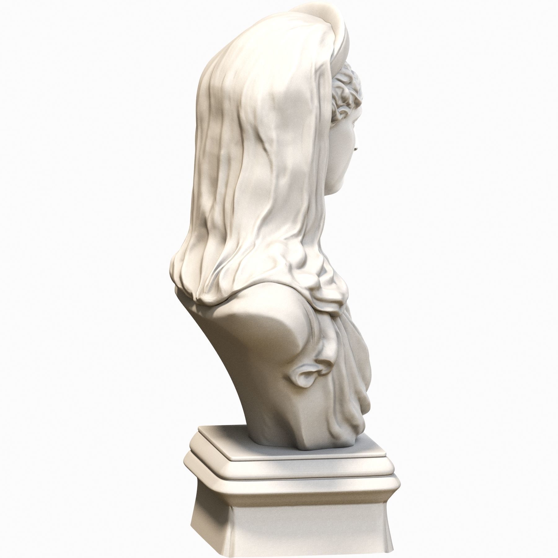 Demetra God 3D model_14