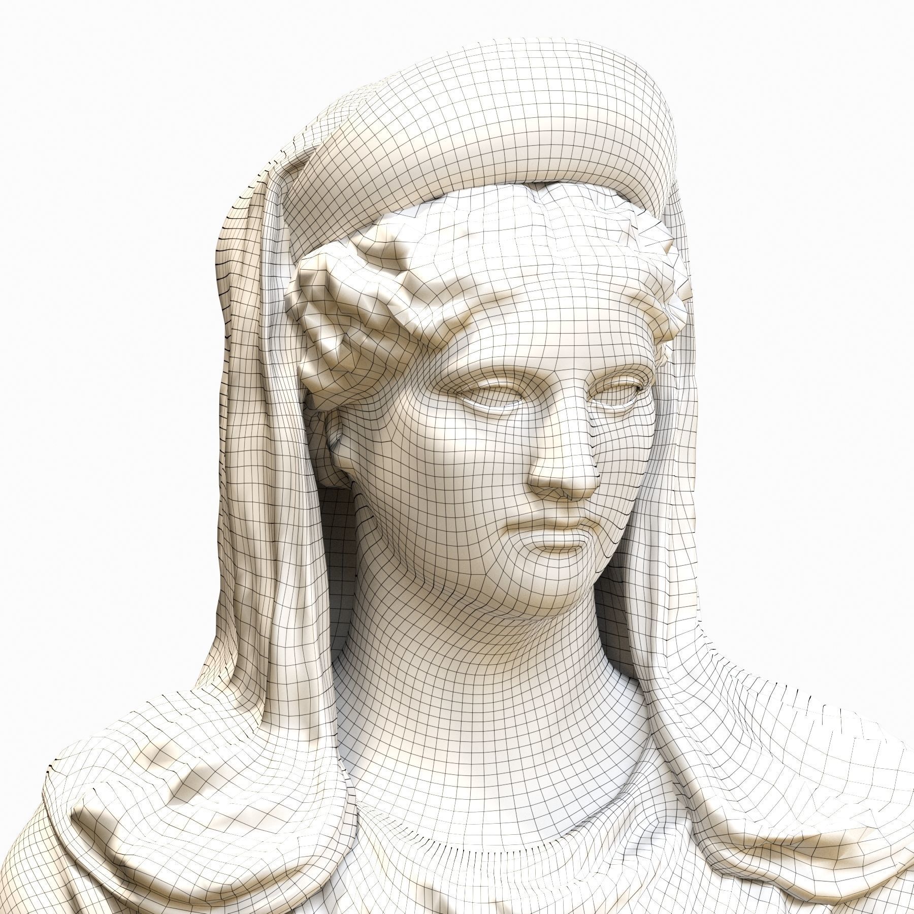 Demetra God 3D model_10