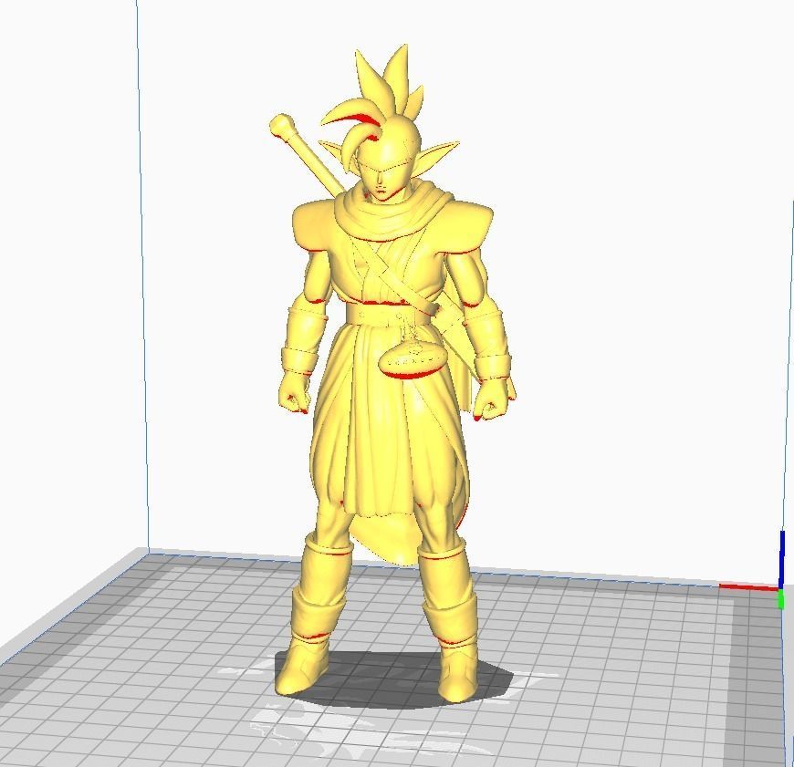 Tapion 3D Model dragon ball character 3D print model_2