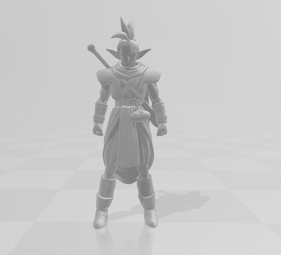 Tapion 3D Model dragon ball character 3D print model_1