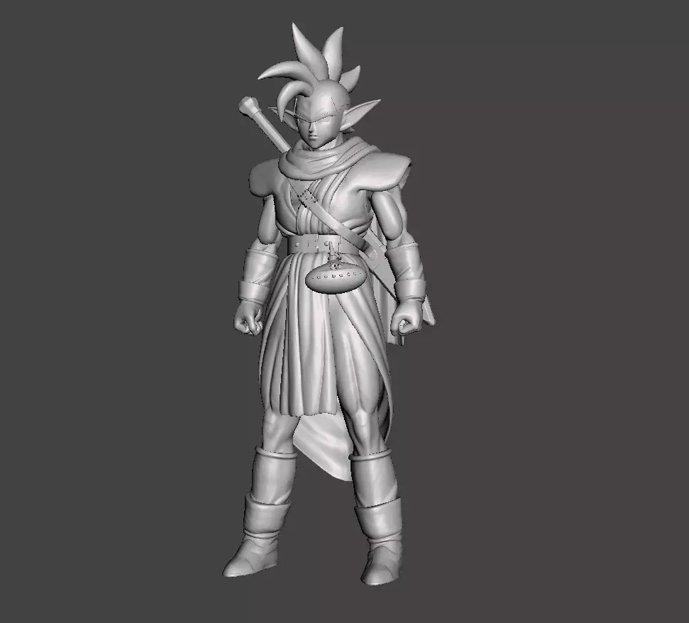 Tapion 3D Model dragon ball character 3D print model_0