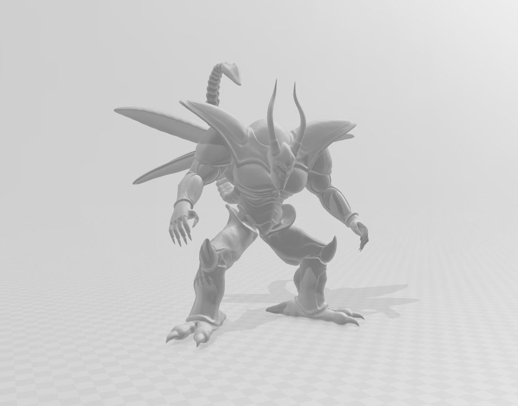Hirudegarn 3D Model dragon ball character 3D print model_1