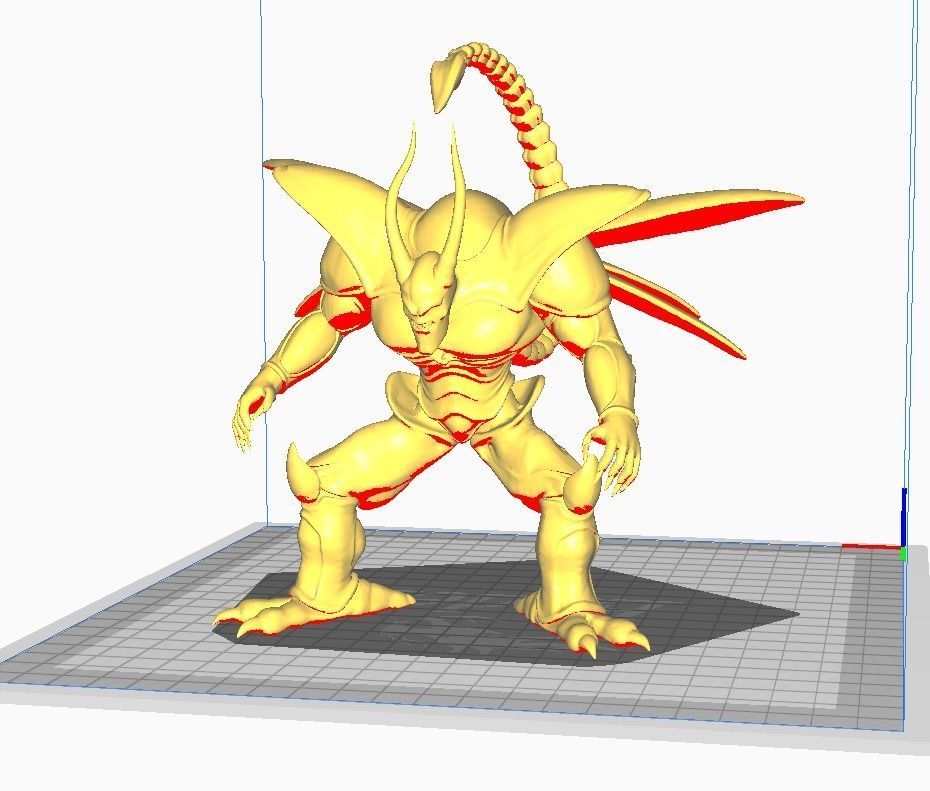 Hirudegarn 3D Model dragon ball character 3D print model_2