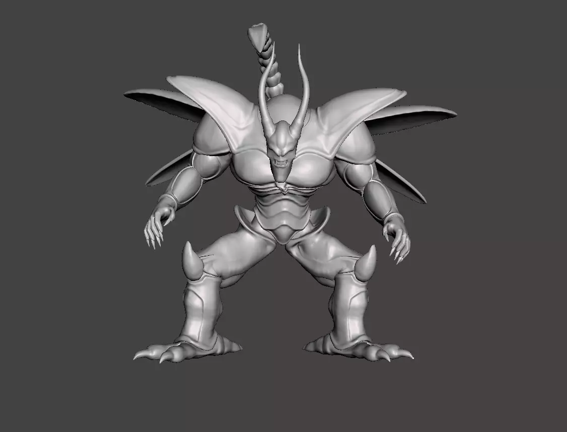 Hirudegarn 3D Model dragon ball character 3D print model_0