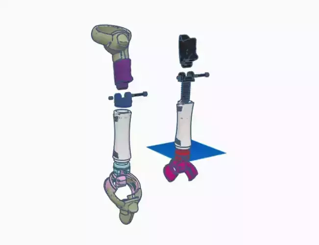 Quest 2 Magnetic SaberGun controller Stock for oculus