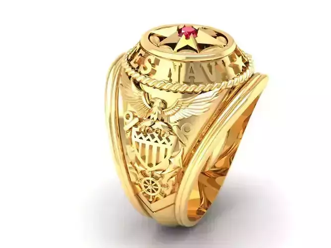 usa army ring or united navy ring 204