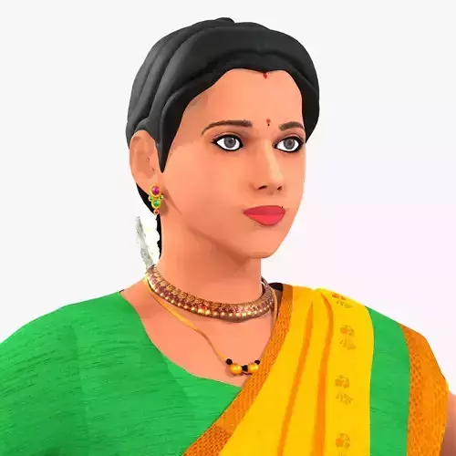 Indian Woman Satakshi