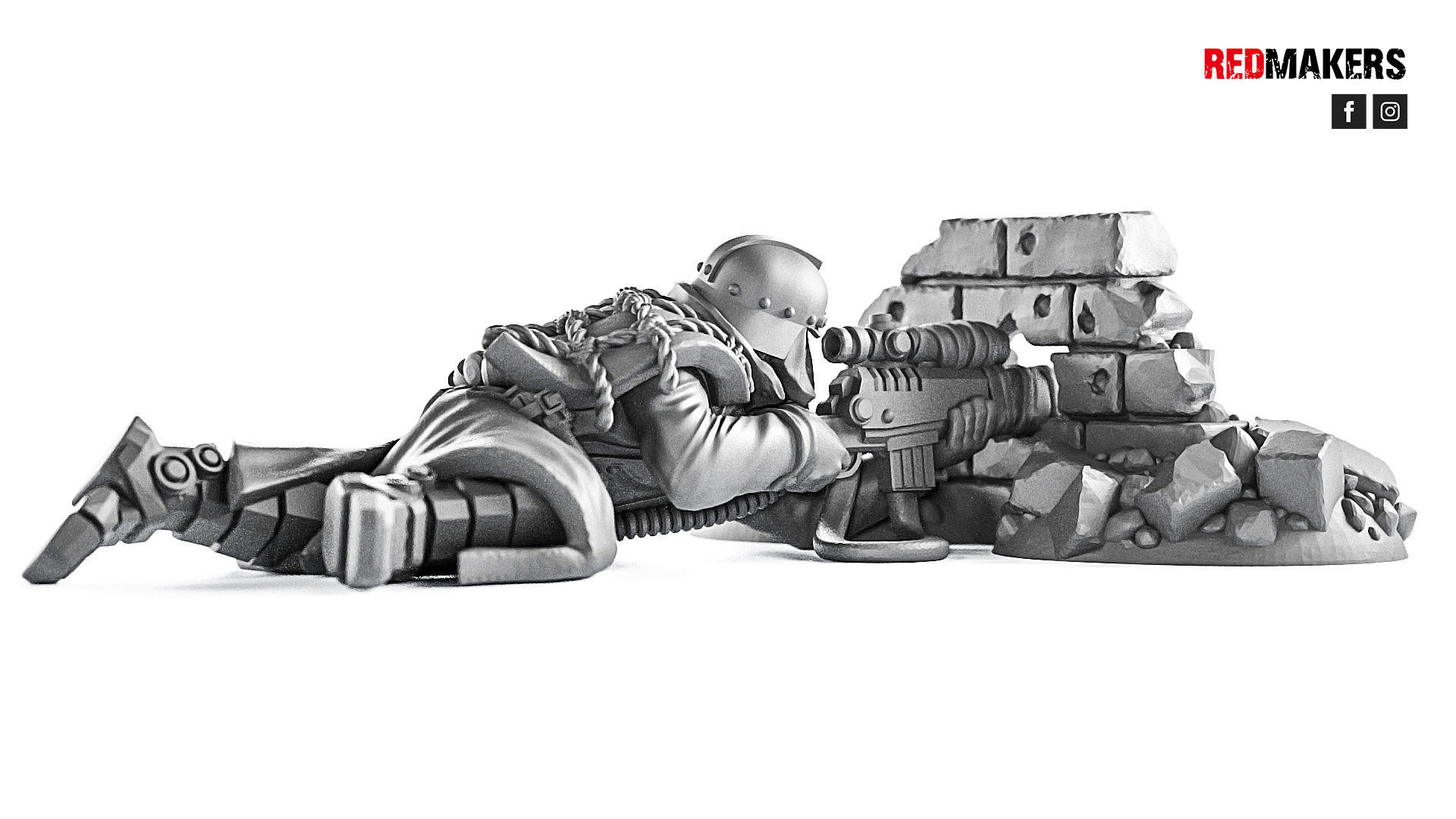 Death Squad - Snipers of the Imperial Force 3D print model_11