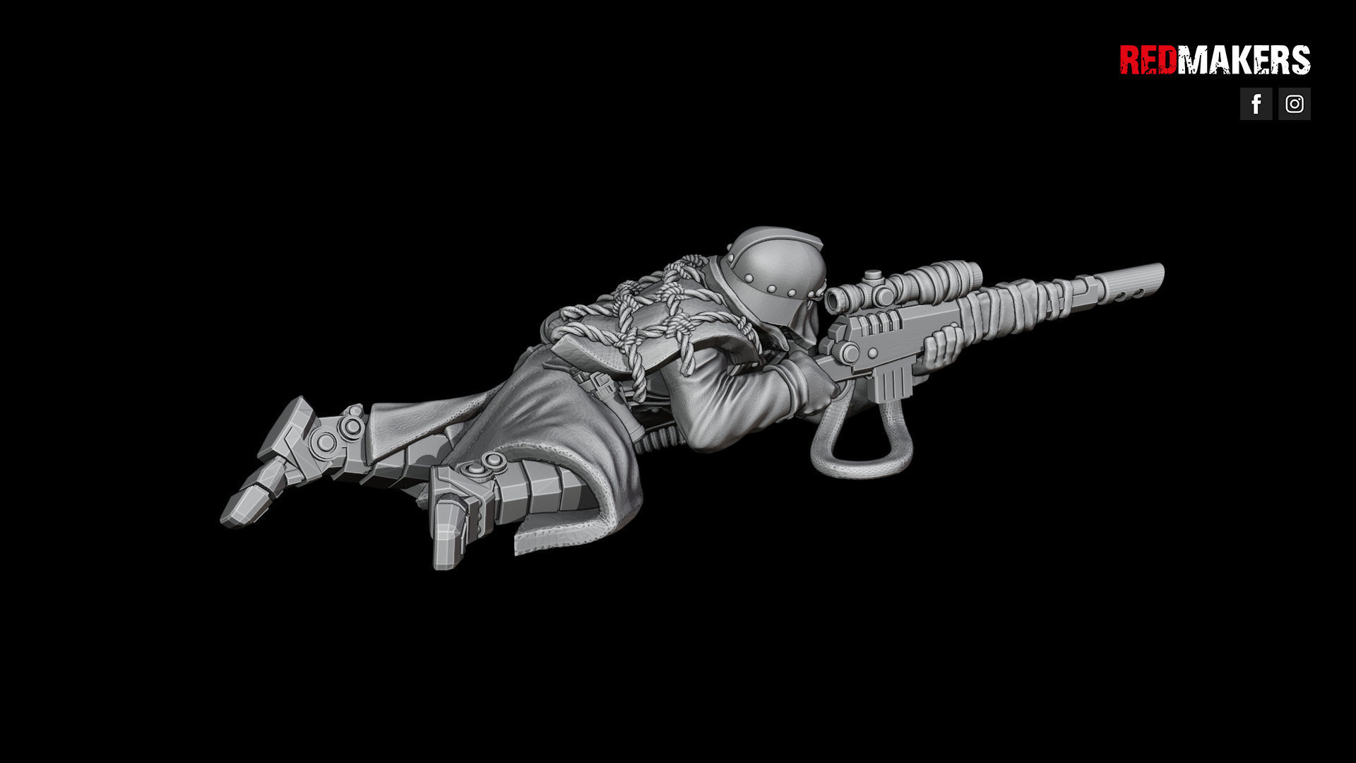 Death Squad - Snipers of the Imperial Force 3D print model_20