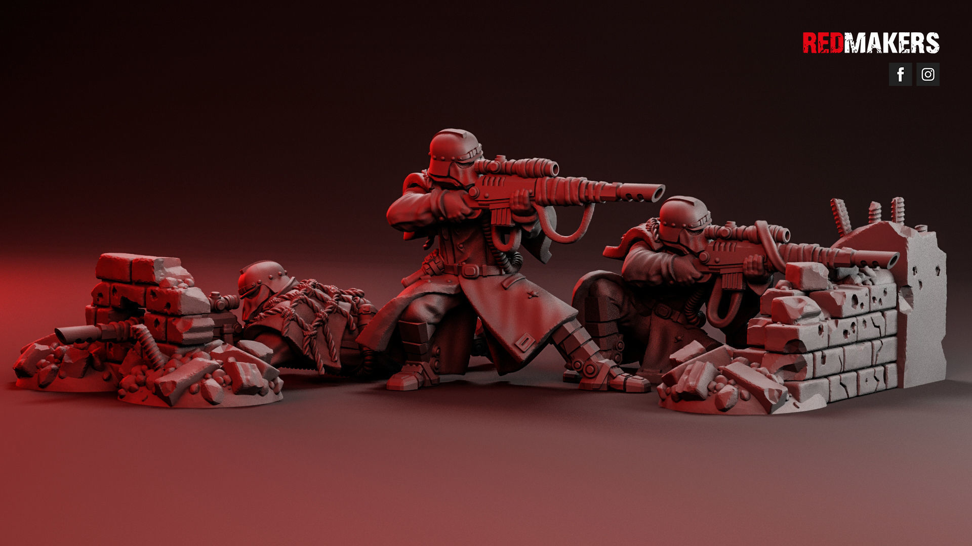 Death Squad - Snipers of the Imperial Force 3D print model_26