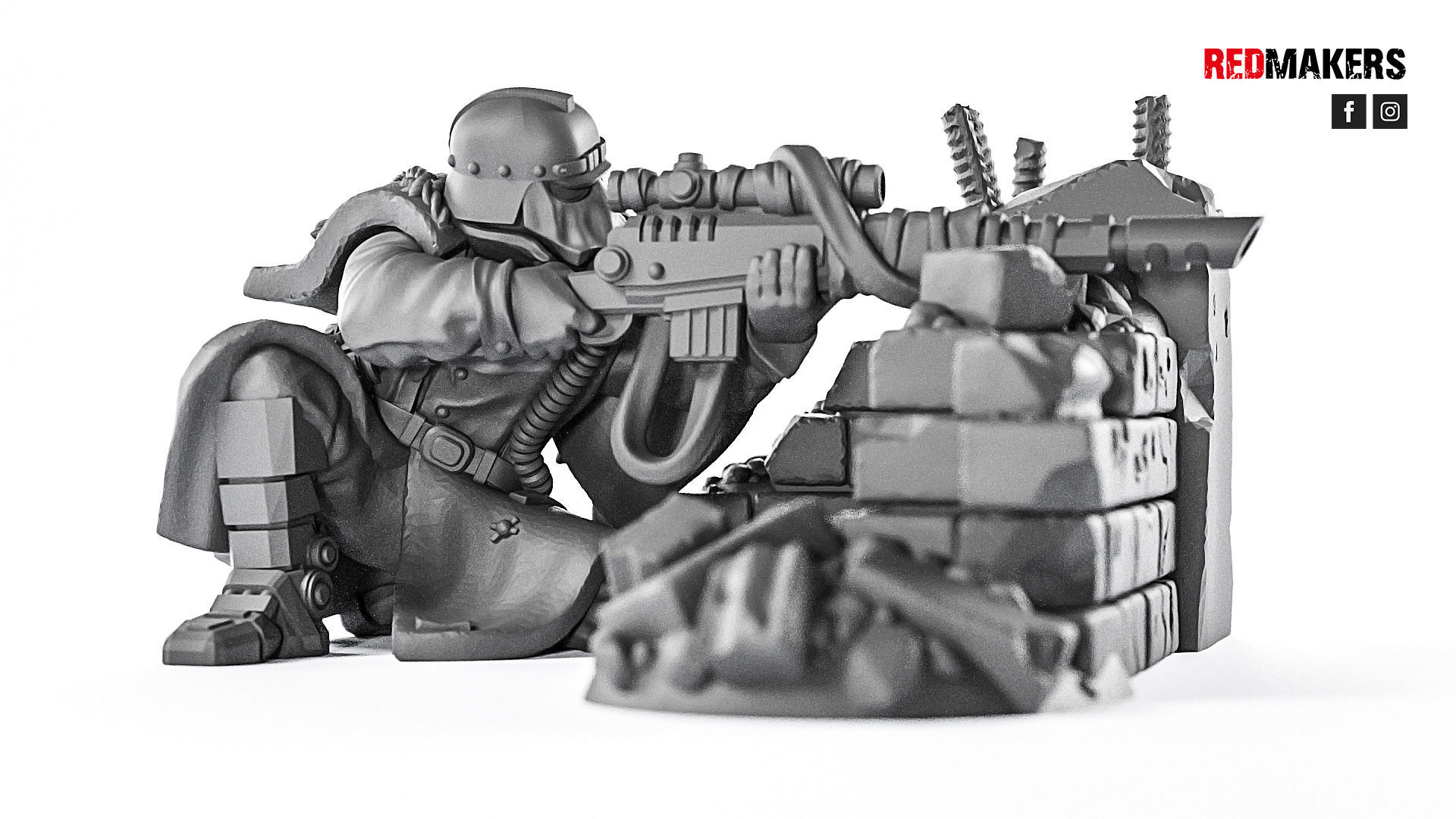 Death Squad - Snipers of the Imperial Force 3D print model_8