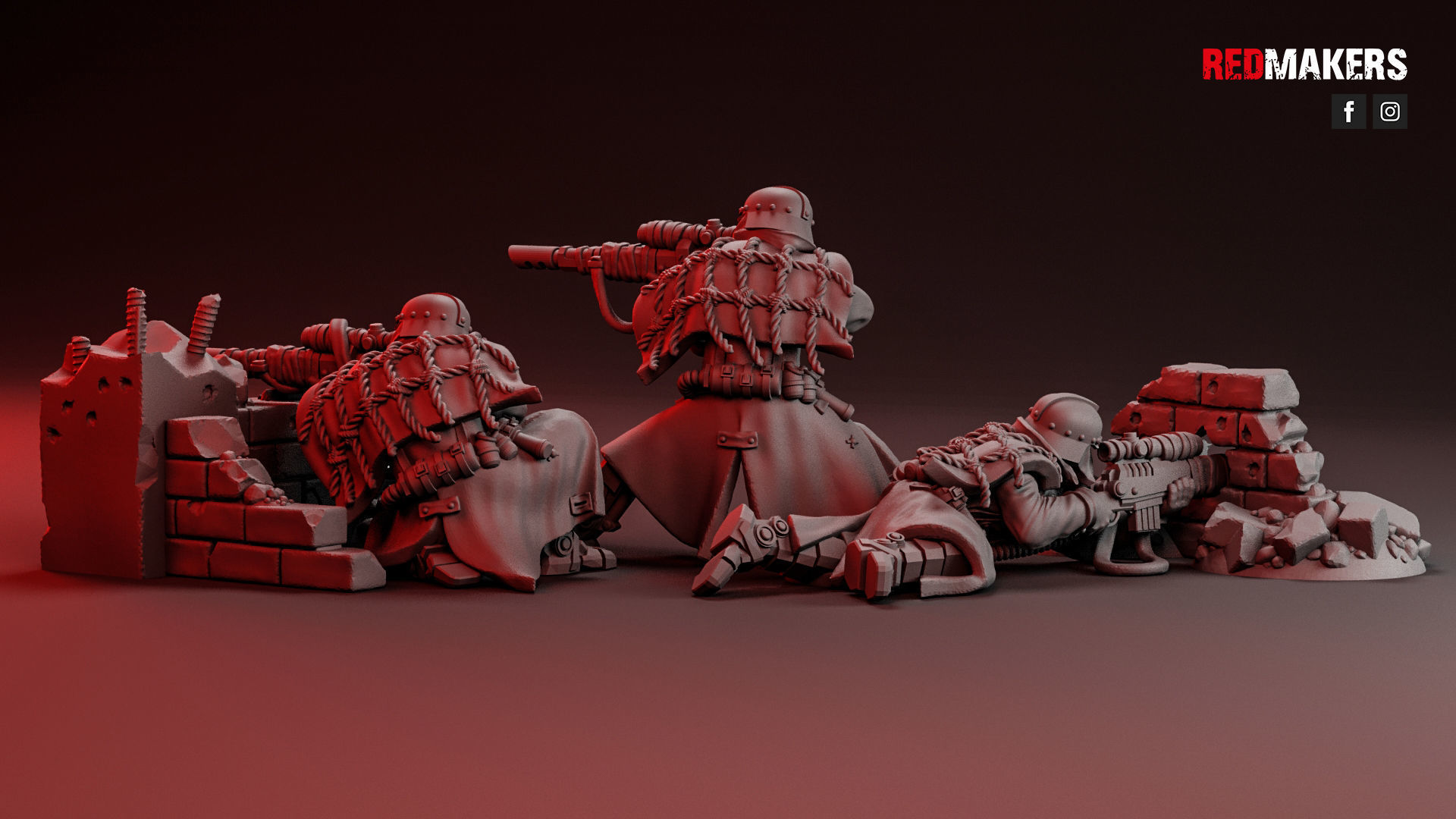 Death Squad - Snipers of the Imperial Force 3D print model_27