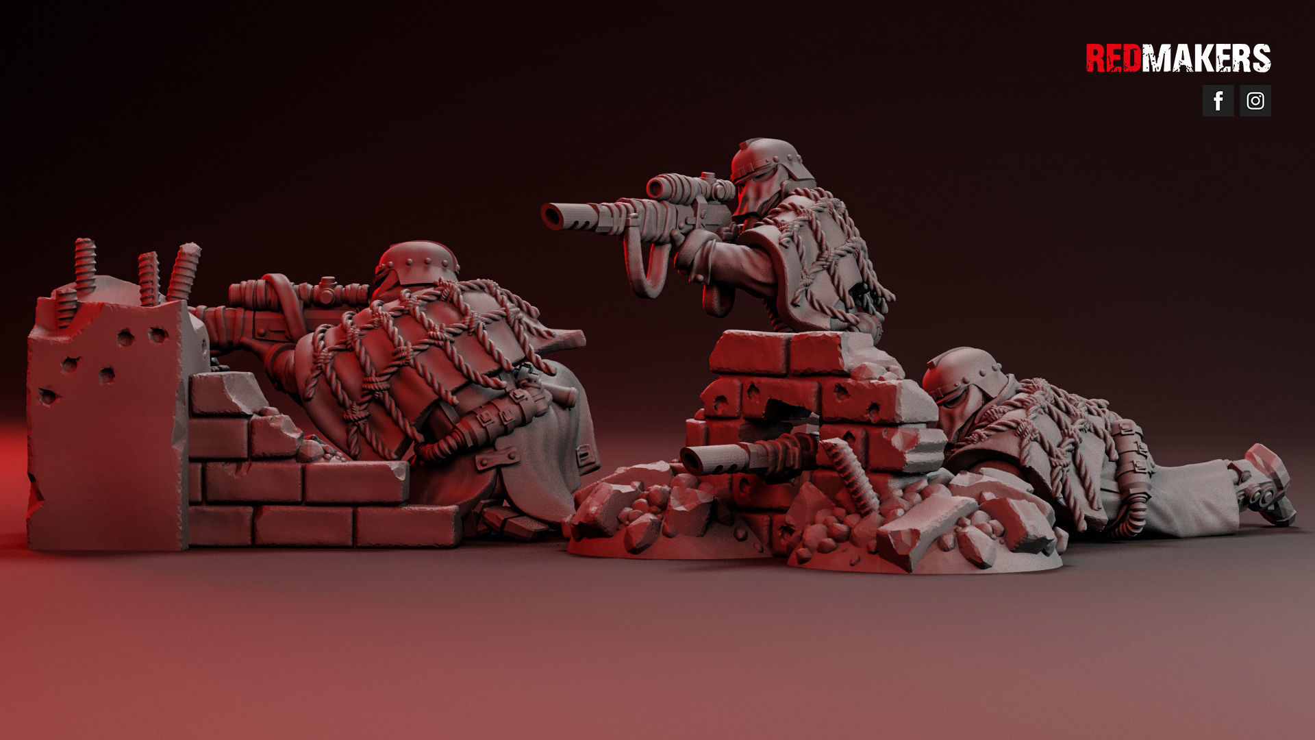 Death Squad - Snipers of the Imperial Force 3D print model_28