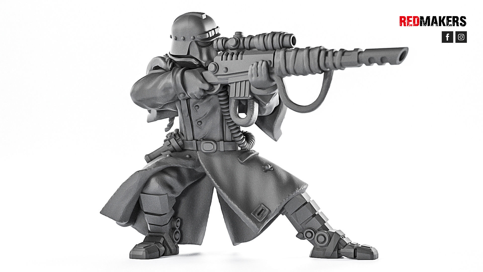 Death Squad - Snipers of the Imperial Force 3D print model_6