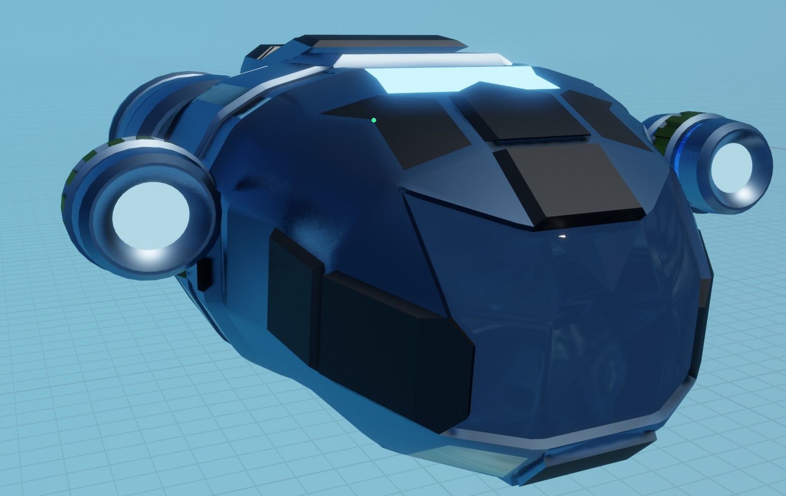 God Ship 3D model_3