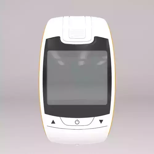 Blood Glucose Test Meter 3D model