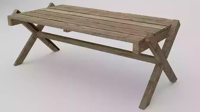 Old Wood Table