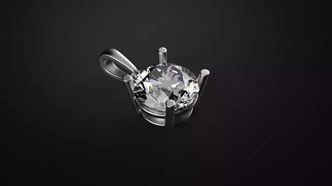 Diamond pendant