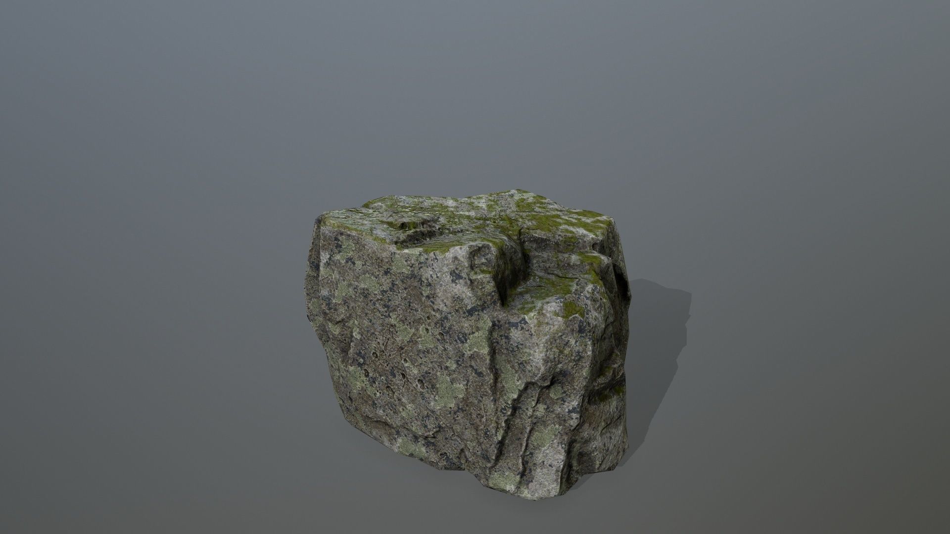 Rock Set Low-poly 3D model_12