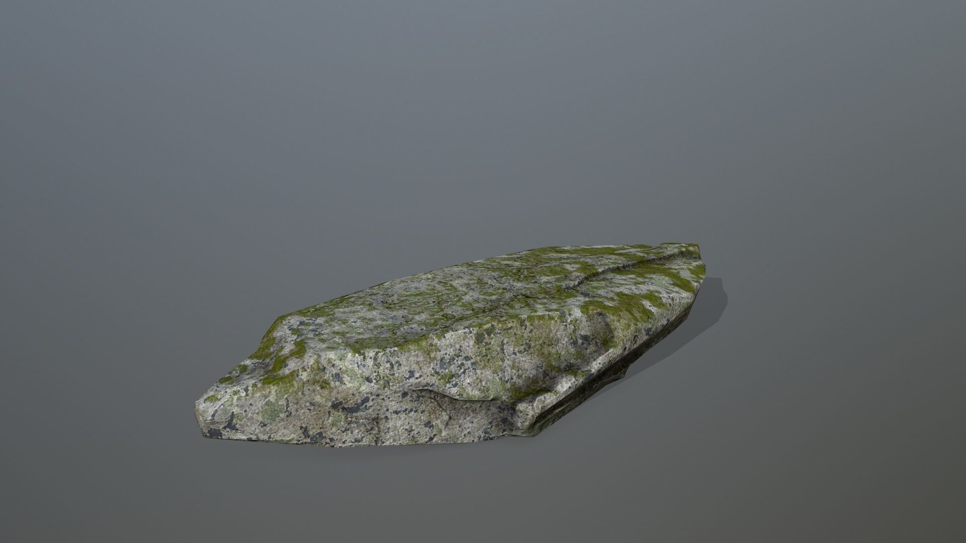 Rock Set Low-poly 3D model_7