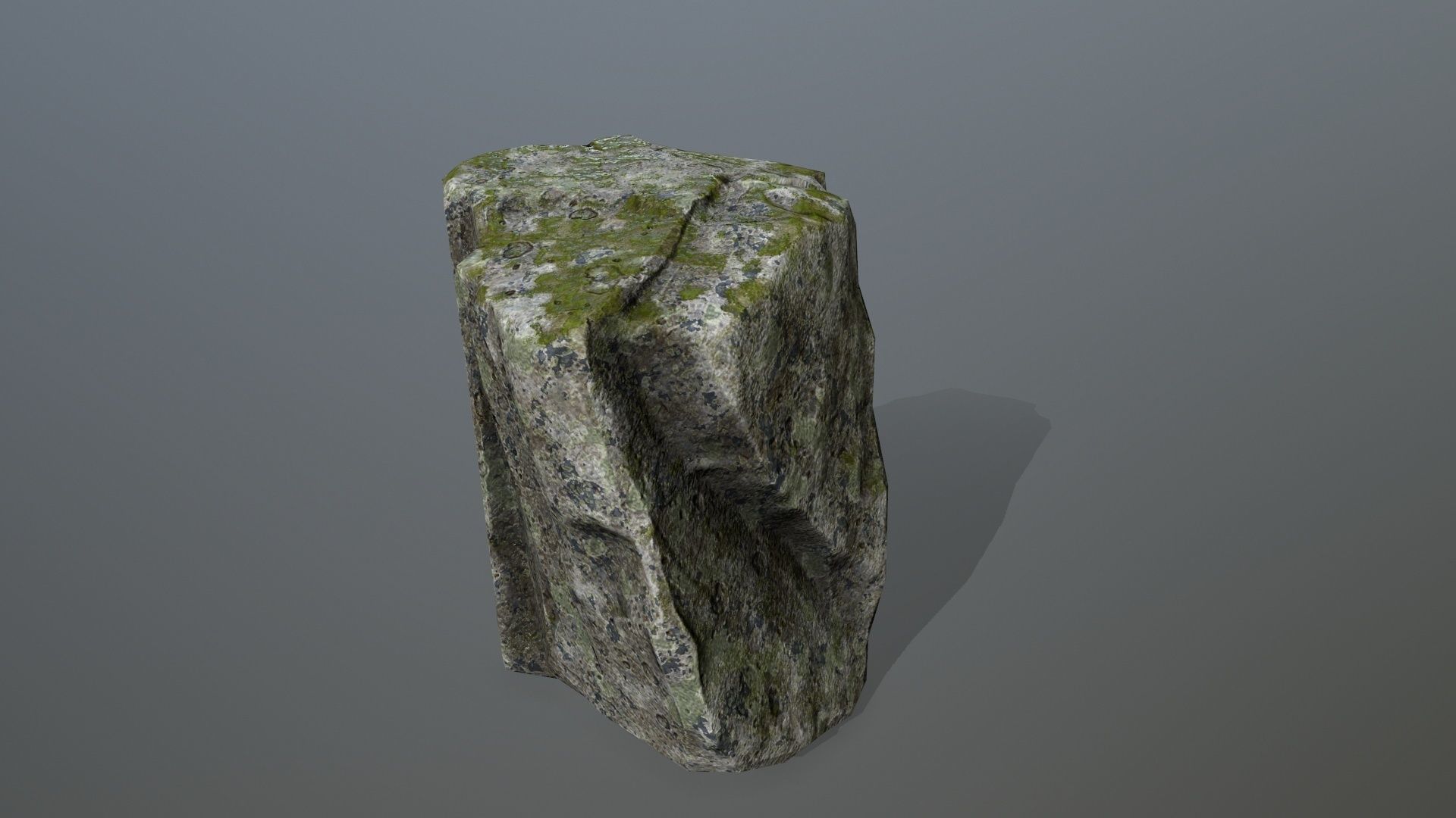 Rock Set Low-poly 3D model_8