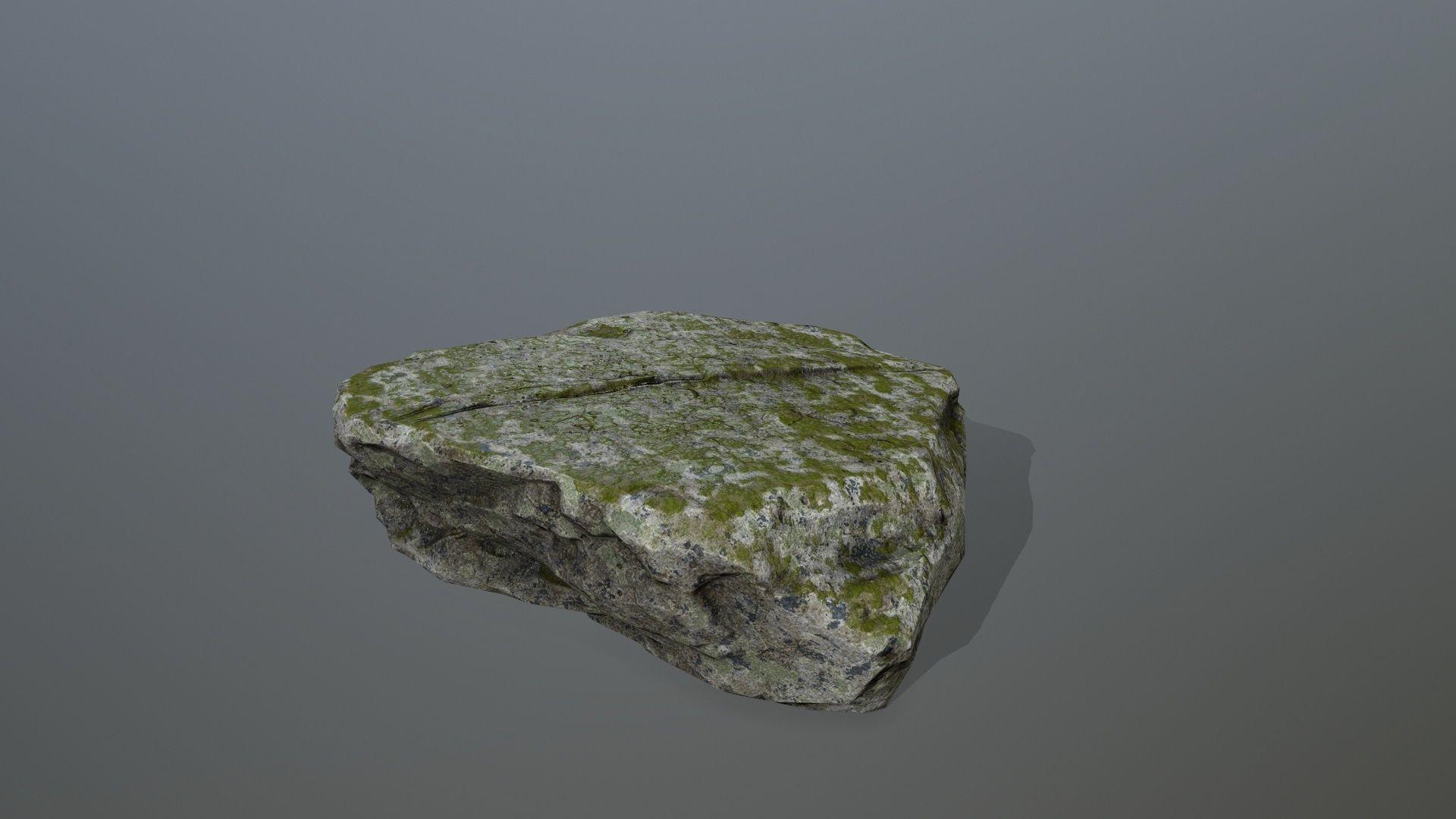 Rock Set Low-poly 3D model_2
