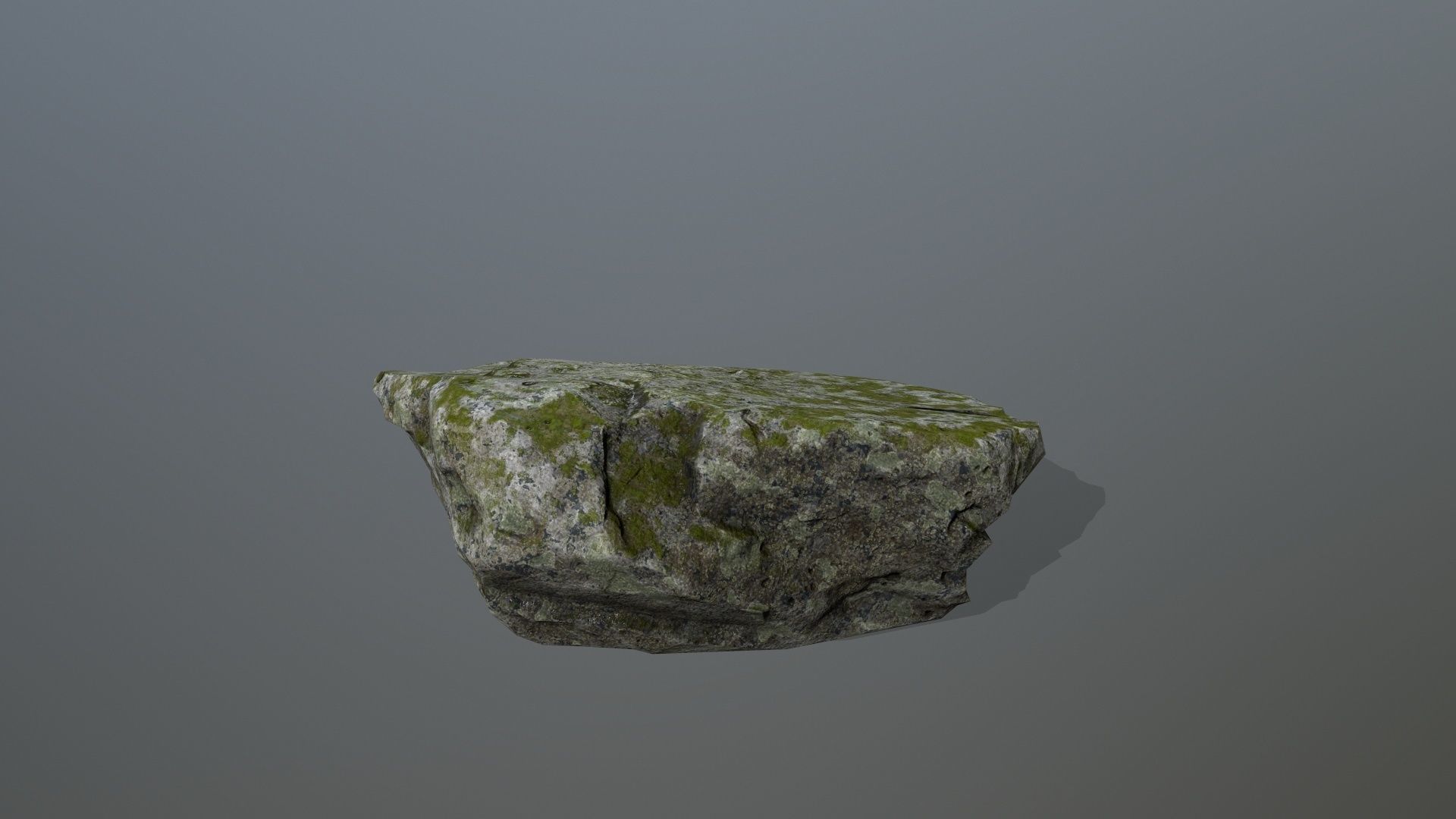 Rock Set Low-poly 3D model_3