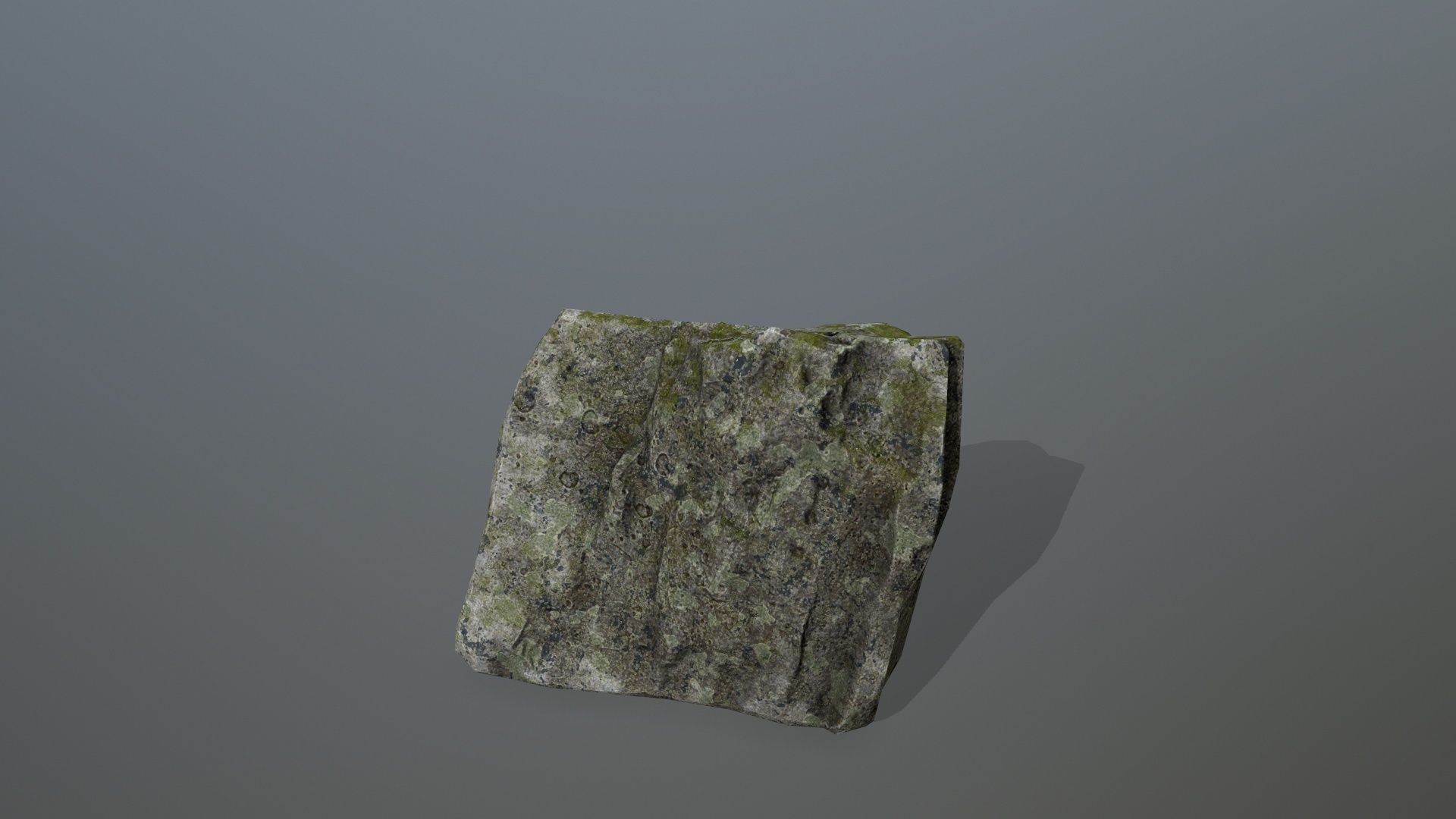 Rock Set Low-poly 3D model_13