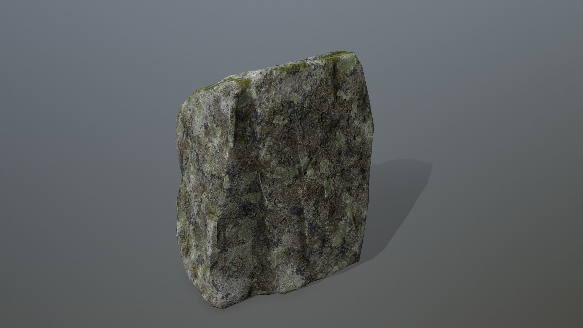 Rock Set Low-poly 3D model_10