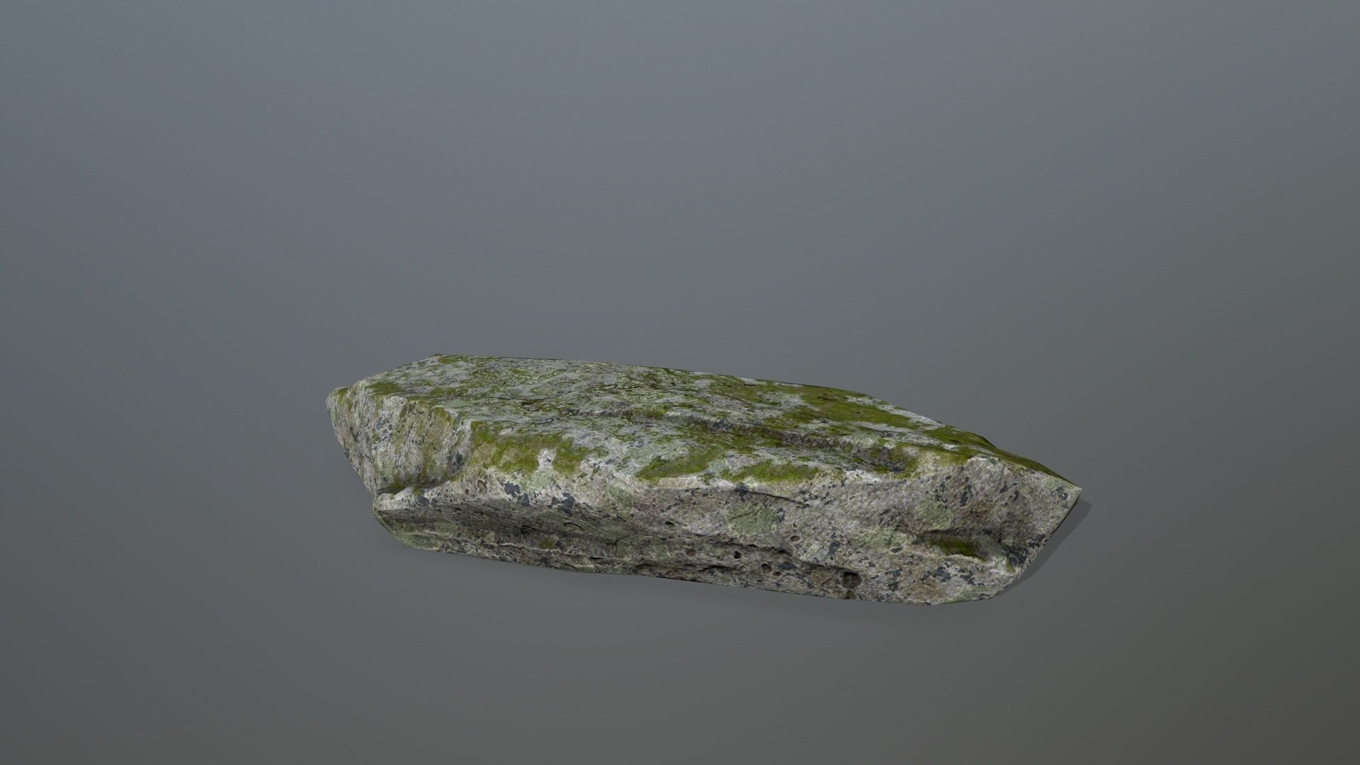 Rock Set Low-poly 3D model_6