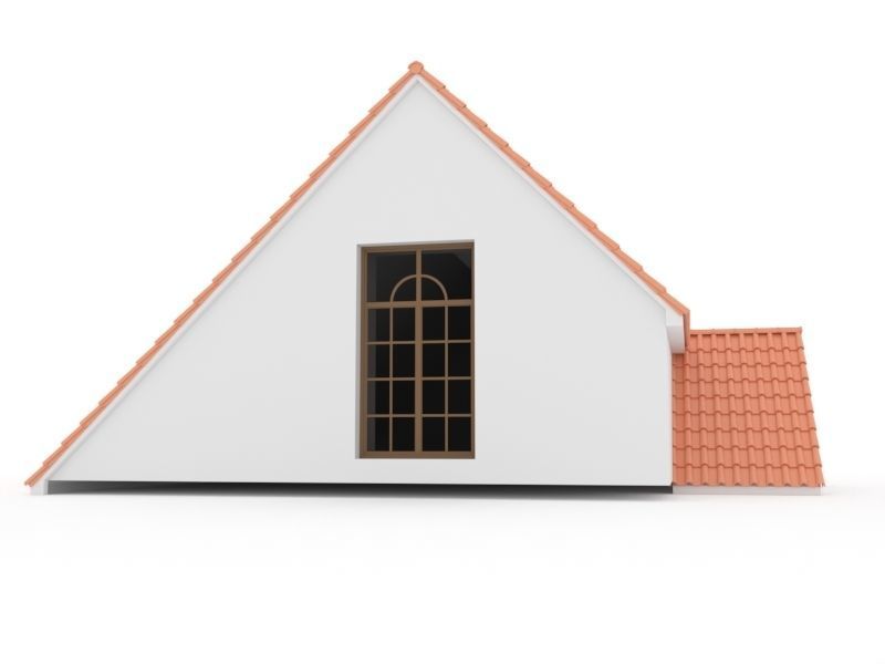 Realistic Roof Shingles 12 3D model_6