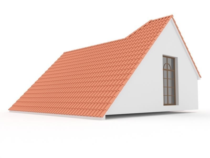 Realistic Roof Shingles 12 3D model_5