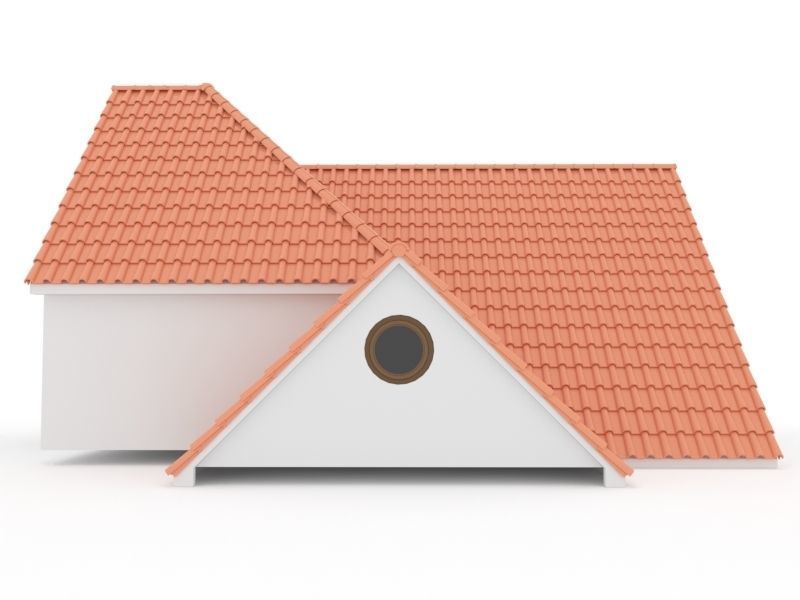 Realistic Roof Shingles 12 3D model_1